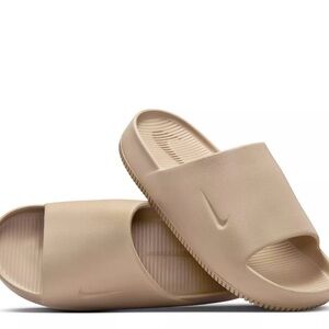 Nike Tan Slide Calm Sandals